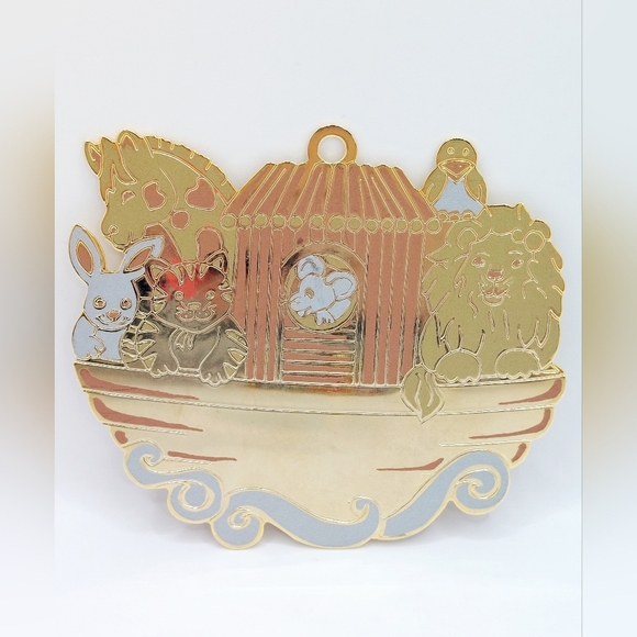 Gloria Duchin Other - Vintage‎ 1994 Gloria Duchin Tritone Noah's Ark Engraveable Ornament